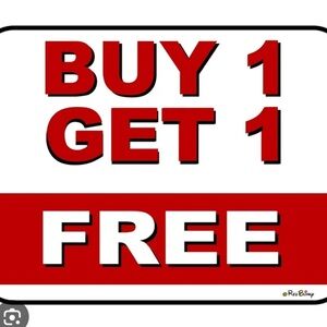 Buy 1 and 1 free